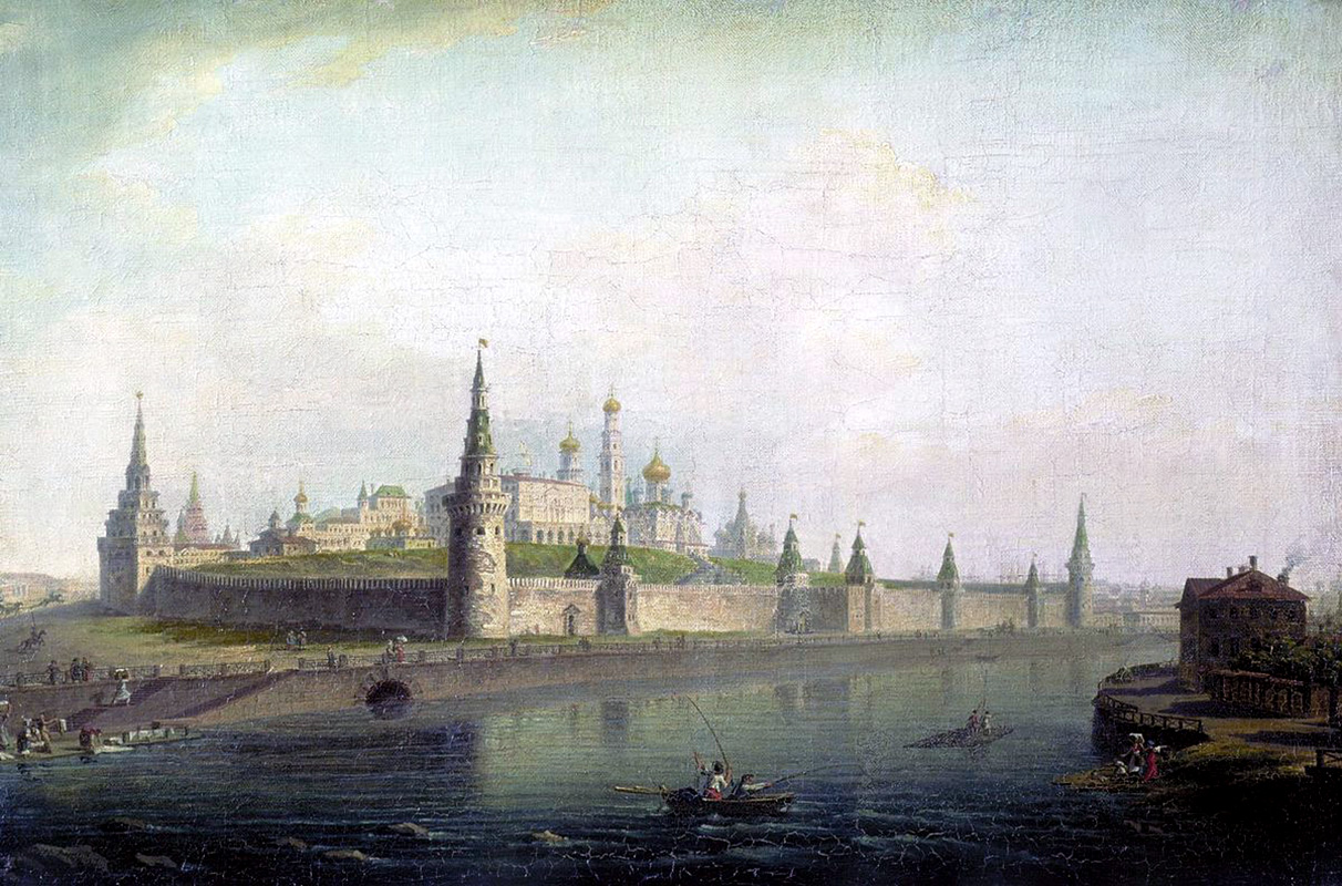 view of the moscow kremlin